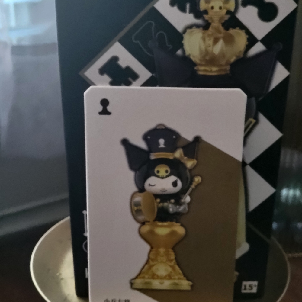 Kuromi Chess-Themed Figurine (The Pawn On The Left)